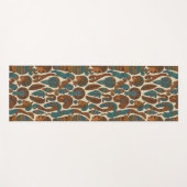 afrikanische Ethnic Pattern Art Yogamatte (Vorderseite (Horizontal))