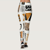 afrikanische Ethnic Print Leggings (Rückseite)