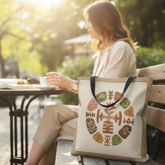 Afrikanische ethnische Motive Tasche