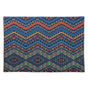 Afrikanische Farben Tischsets Zazzle De