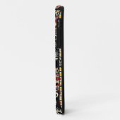 Afrikanische ethnische Verzierung, Stammespatente Case-Mate iPhone Hülle (Hinten/Links)