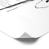 Afrikanische Eule-Taube 1978 Poster (Ecke)