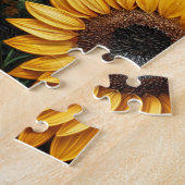 afrikanische Fairy mit Sonnenblumen Puzzle (Seite)