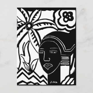 Afrikanische Fantasie Postkarte