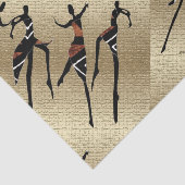 Afrikanische Feier Seidenpapier (Ausschnitt)