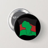Afrikanische Flagge Button (Vorne & Hinten)