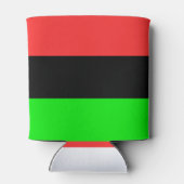 Afrikanische Flagge Dosenkühler (Rückseite)