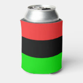 Afrikanische Flagge Dosenkühler (Kanne Rückseite)