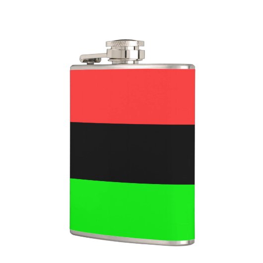 Afrikanische Flagge Flachmann (Links)