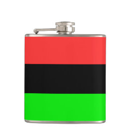 Afrikanische Flagge Flachmann