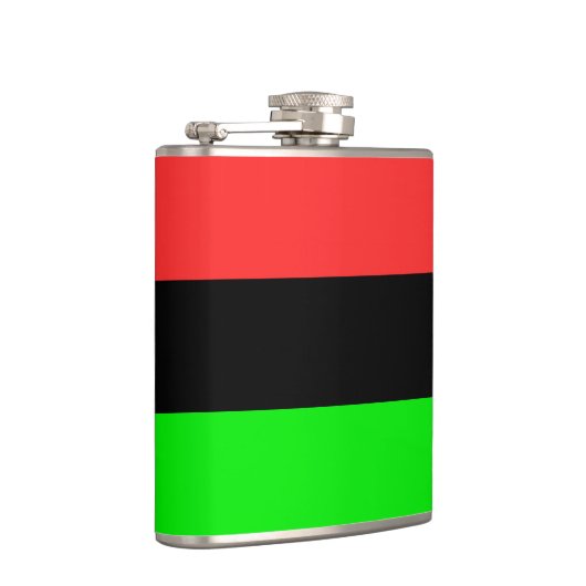 Afrikanische Flagge Flachmann (Rechts)