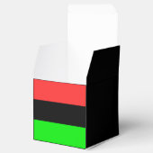 Afrikanische Flagge Geschenkschachtel (Geöffnet)