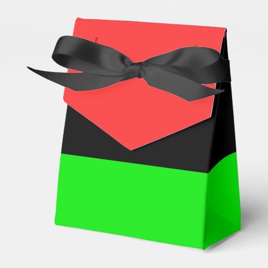 Afrikanische Flagge Geschenkschachtel (Vorderseite)