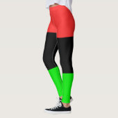Afrikanische Flagge Leggings (Links)