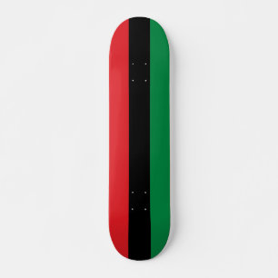 Afrikanische Flagge Pans, glückliches Kwanzaa Skateboard