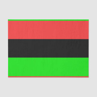 Afrikanische Flagge Seidenpapier