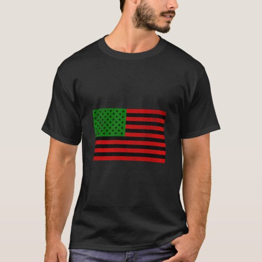Afrikanische Flagge T-Shirt (Vorderseite)