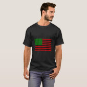 Afrikanische Flagge T-Shirt (Vorne ganz)