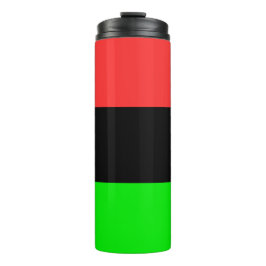 Afrikanische Flagge Thermosbecher