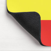 Afrikanische Flaggenfarben Mousepad (Ecke)