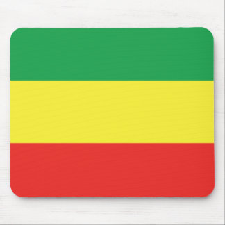 Afrikanische Flaggenfarben Mousepad