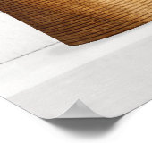 Afrikanische Flussansicht — benutzerdefinierbares  Poster (Ecke)