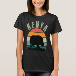 Afrikanische Flusspferde in Kenia, Hippopotamus-Sa T-Shirt