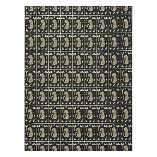 afrikanische Folkkunst Tischdecke (Vorderseite)