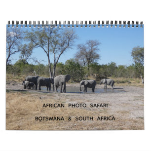 AFRIKANISCHE FOTO-SAFARI - BOTSWANA & SÜDAFRIKA KALENDER