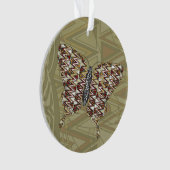 afrikanische Frack-Akrylverzierung Ornament (Vorderseite)