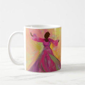 Afrikanische Frau beim Tanzen Frauen Kaffeetasse