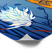 Afrikanische Frau Boho Art Poster (Ecke)