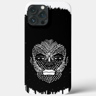 Afrikanische Frau   Gesichtsausdruck mit Stammmark Case-Mate iPhone Hülle