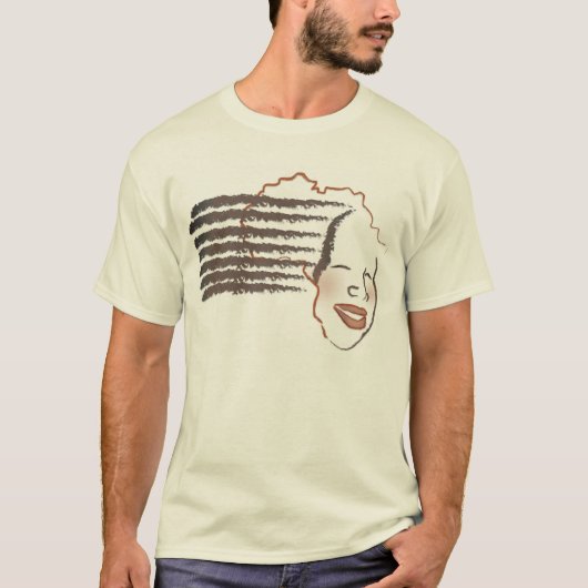Afrikanische Frau III T-Shirt (Vorderseite)