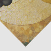 Afrikanische Frau im Weißbuch zum Thema Tissue-Dec Seidenpapier (Detail)