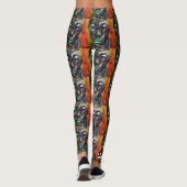 Afrikanische Frau Leggings (Rückseite)