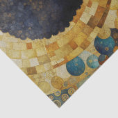 Afrikanische Frau mit dem dekoupage Tissue Seidenpapier (Detail)