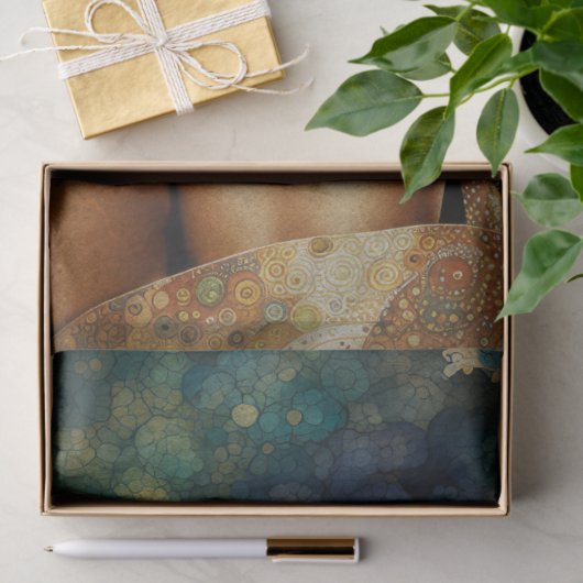 Afrikanische Frau mit Ohrringe Dekoupage Tissue Seidenpapier (Geschenk)