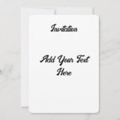 Afrikanische Frau mit traditionellem Wachs Einladung (Rückseite)