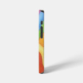 Afrikanische Frau mit traditionellem Wachs iPhone Hülle (Linke Seite)