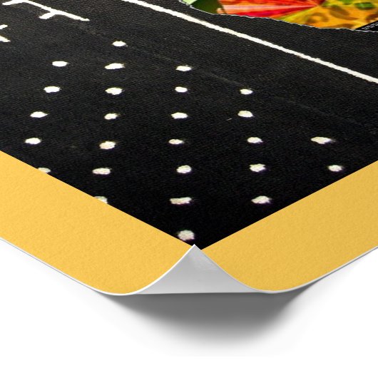 Afrikanische Frau Poster (Ecke)