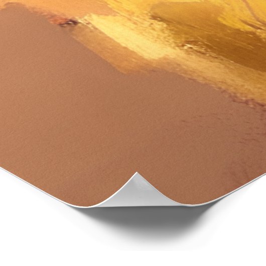 Afrikanische Frau Poster (Ecke)