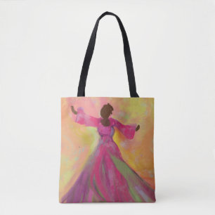 Afrikanische Frau Tanzende Damen-Tasche Tasche
