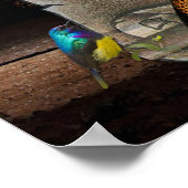 Afrikanische Frau und Kind Poster (Ecke)