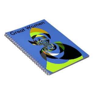 Afrikanische Frau Vektor Design Kunst Druck Notizblock