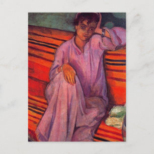 Afrikanische Frau von Emile Bernard Postkarte