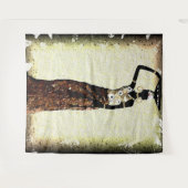 Afrikanische Frau Wandteppich (Vorderseite (Horizontal))