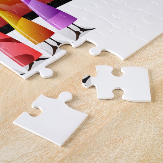 Afrikanische Frauen in farbenfrohen Kleidern Puzzle (Seite)