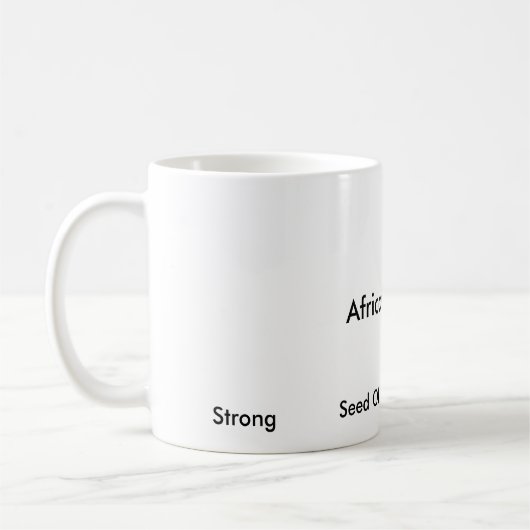 Afrikanische Frauen Kaffeetasse (Links)