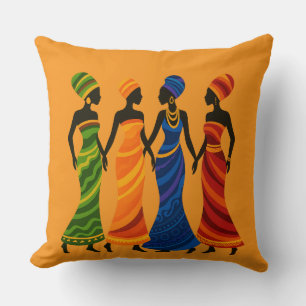 Afrikanische Frauen Kissen